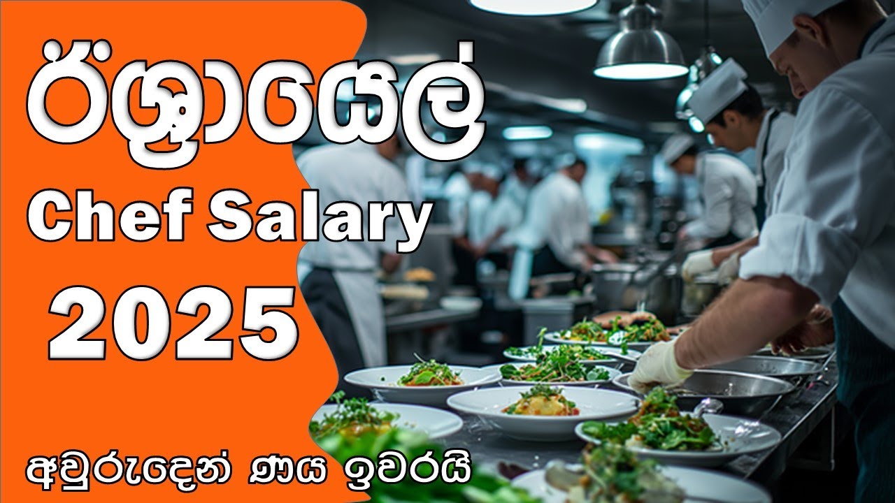 Salary: Chef in Israel 2024 // How Much Des a Chef Make in Israel? - සිංහල