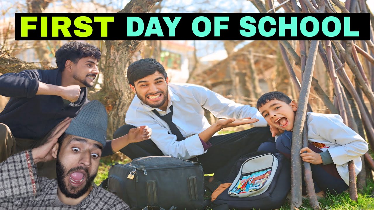 First Day of School | school Ka Pehla Din | kashmiri Funny Drama Kashmiri Rounders