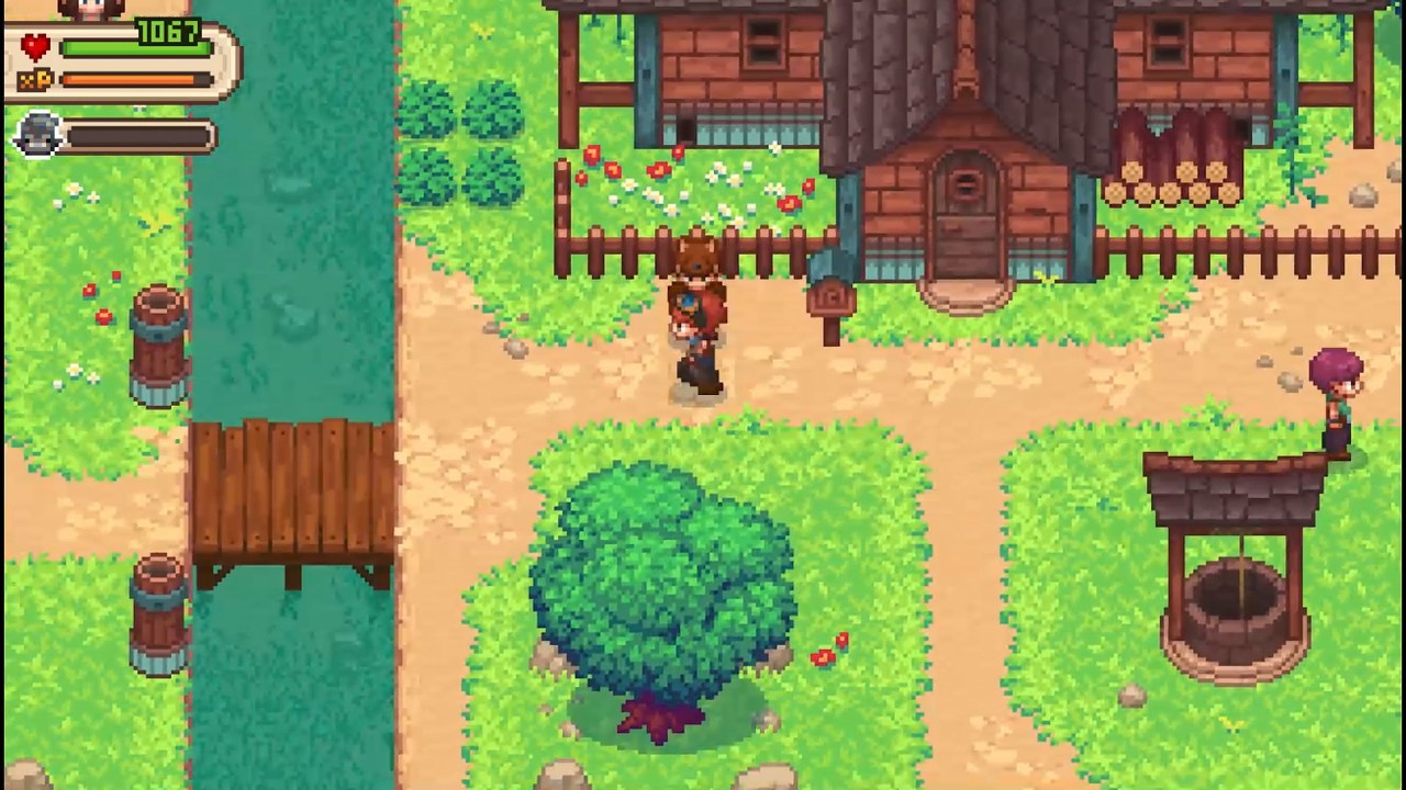 Evoland 2 Missed chest and visiting family