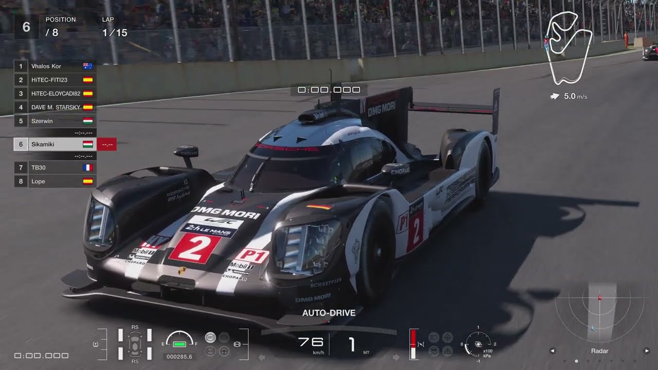 Gran Turismo 7 #49 - Multiplayer Race - Autódromo de Interlagos - Porsche 919 Hybrid '16
