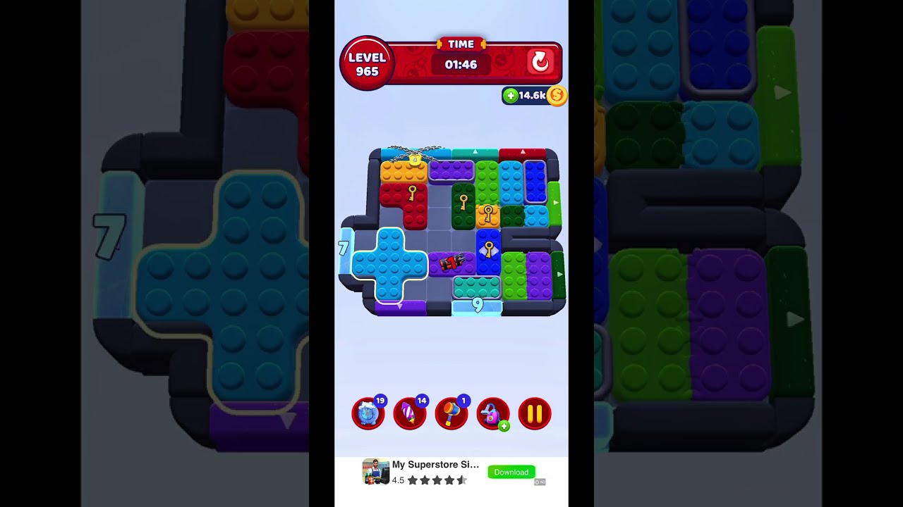 Solve Color Block Jam 965