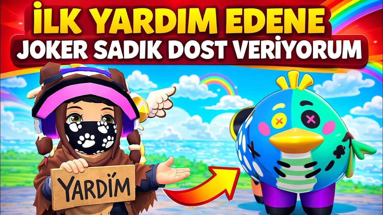 PKXD✨/ Bana ilk yardım edene Joker Sadık dost veriyorum😱