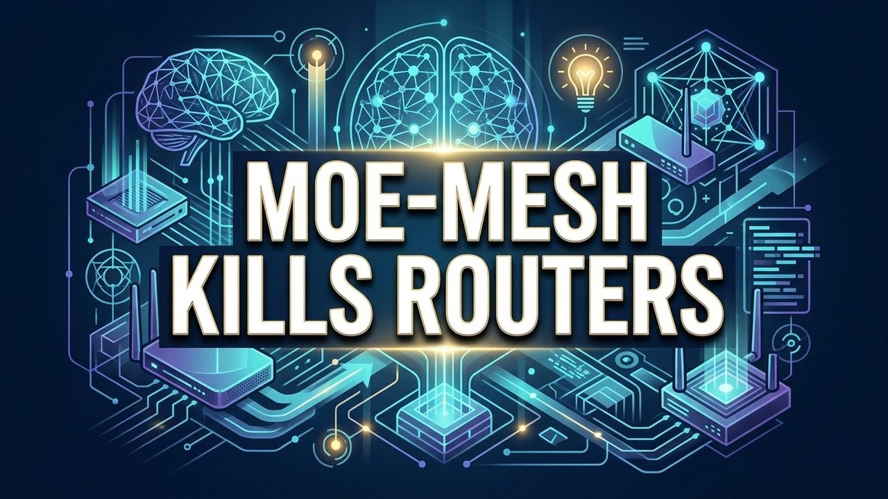 Stanford MoE-Mesh Breaks the AI Router Bottleneck