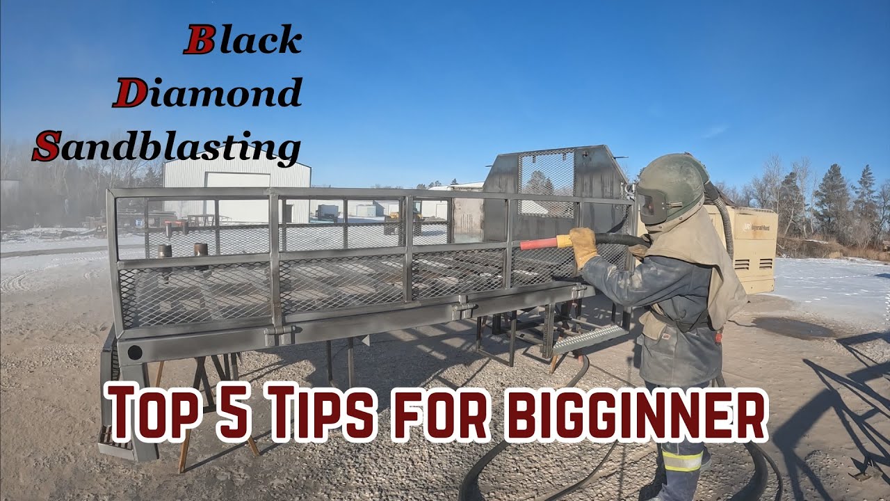 Top 5 Tips For Beginner Sandblaster
