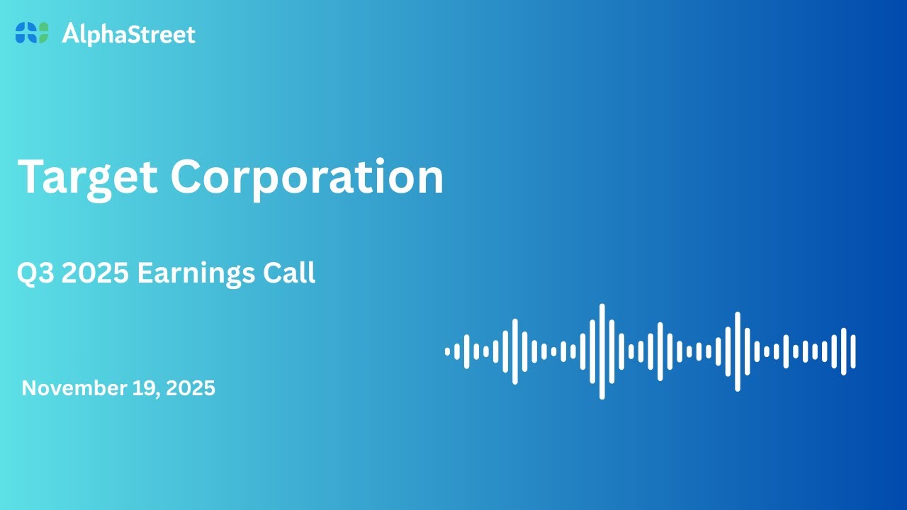 TGT Stock | Target Corporation Q3 2025 Earnings Call