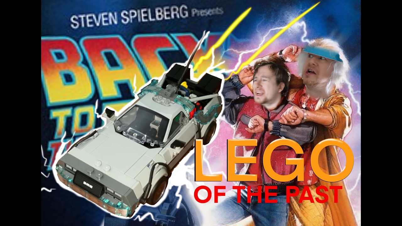 Building The Lego BACK TO THE FUTURE DeLorean