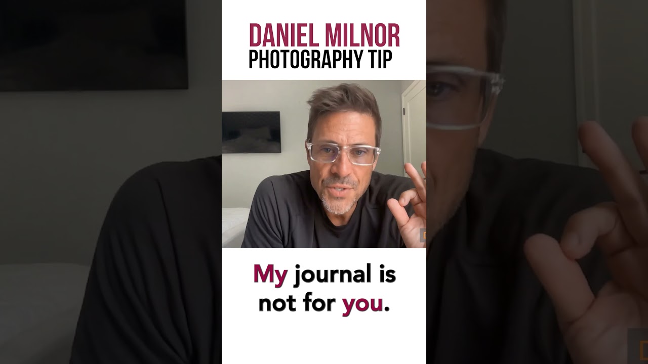 The Purpose of Journaling to Improve Your Photography - Documentary Photographer Daniel Milnor