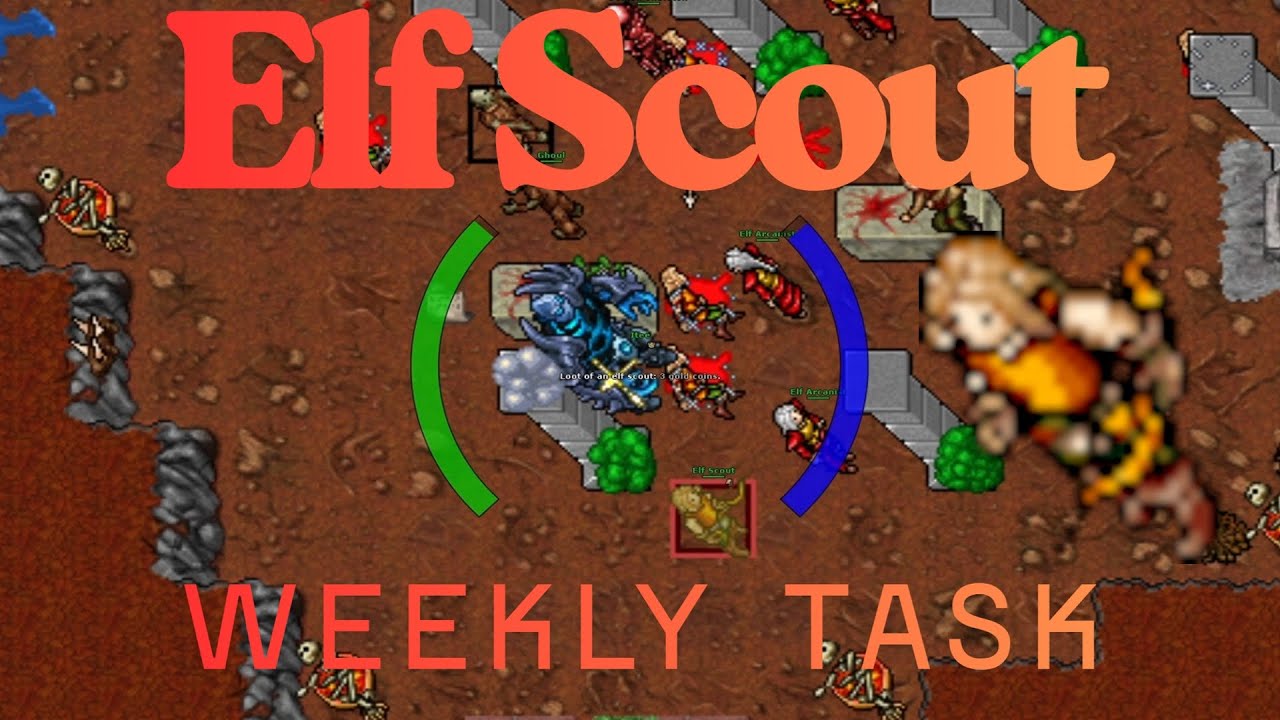 Tibia Elf Scout Shadowthorn Weekly Task Bestiary #tibia #tibia2026 #tibiaglobal #weeklytask