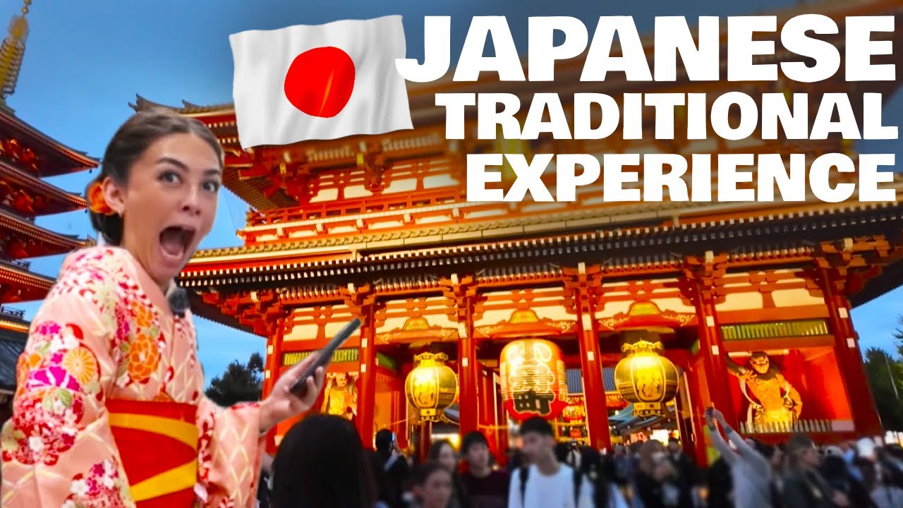 A Traditional Day in Japan! |Temples | Kimonos | Sushi & Sake |