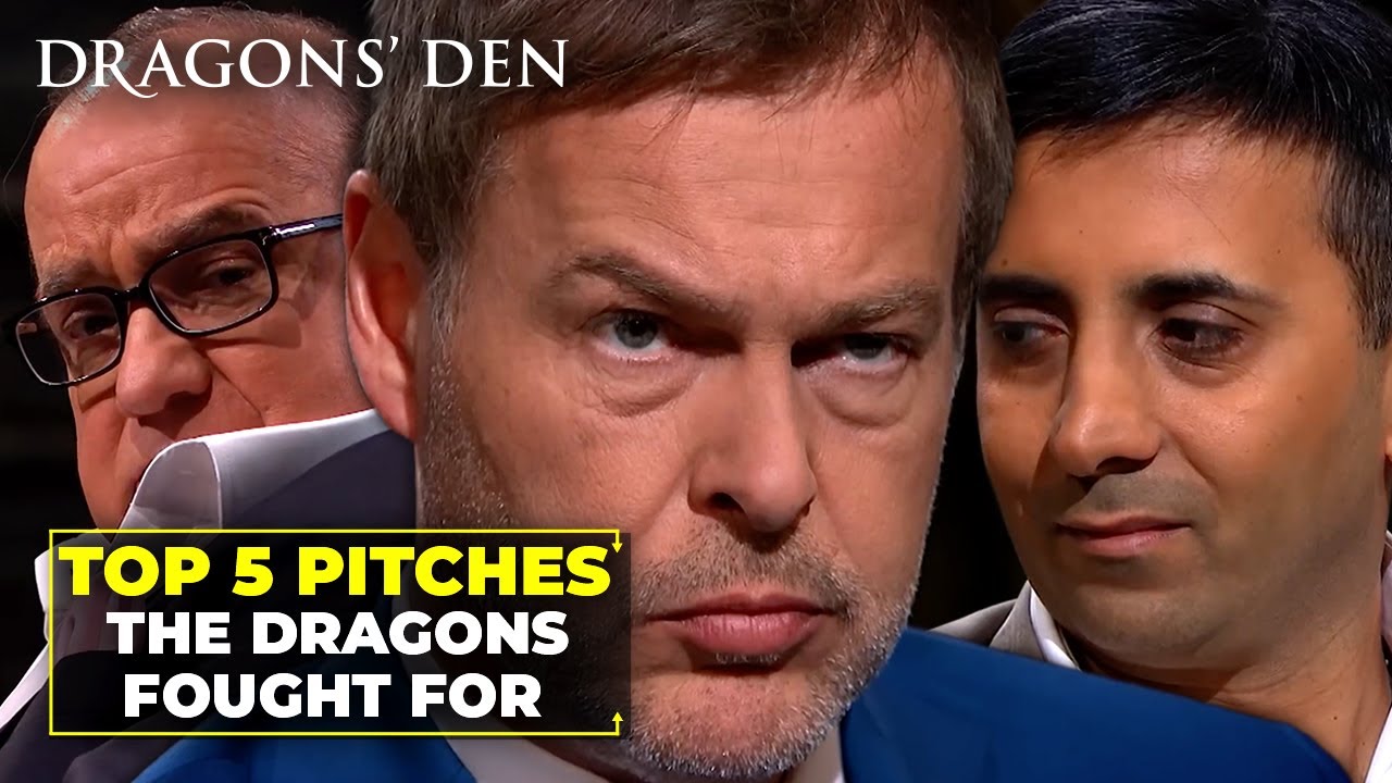 Top 5 Times Dragons Fought For A Deal | Dragons' Den