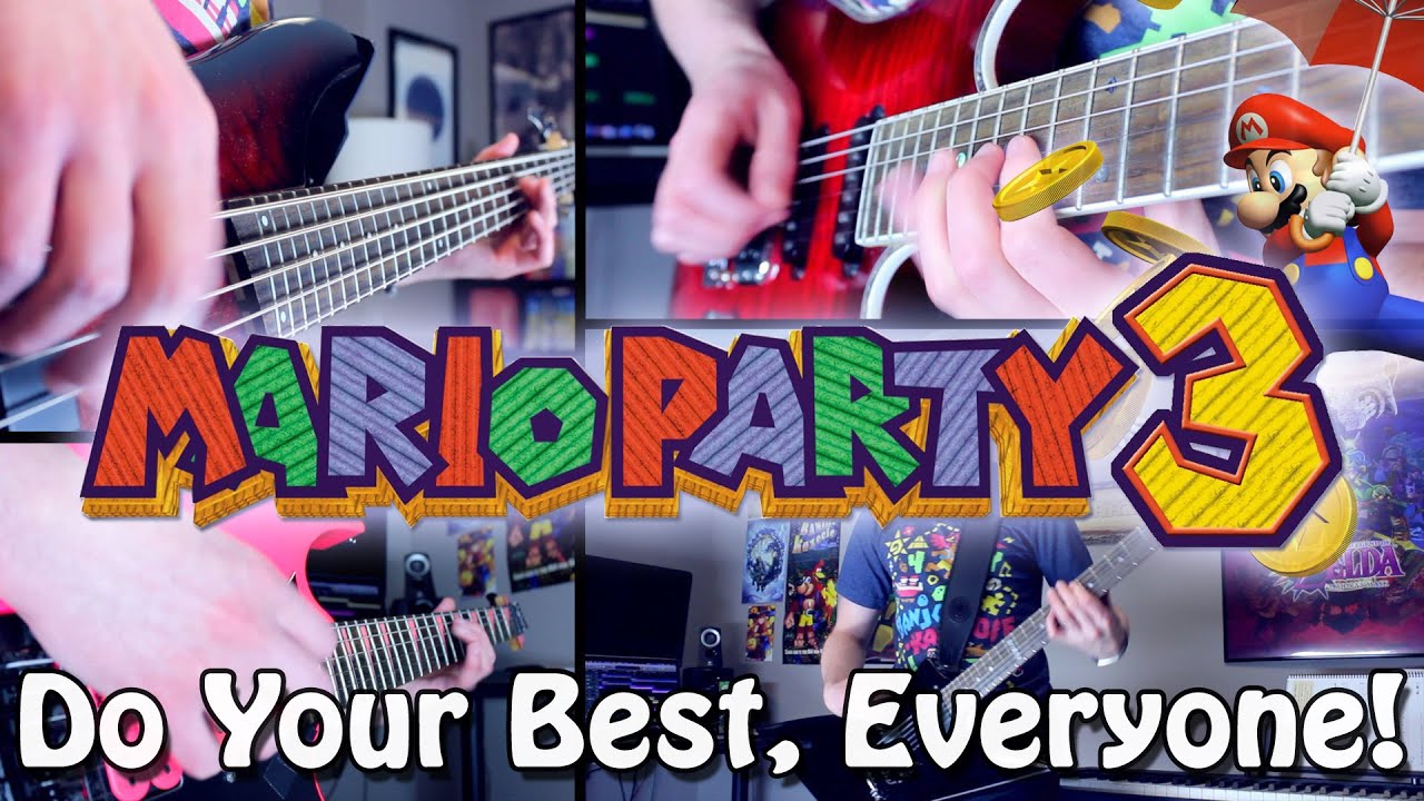 Do Your Best, Everyone! - Mario Party 3 (Rock/Metal) Cover | Gabocarina96
