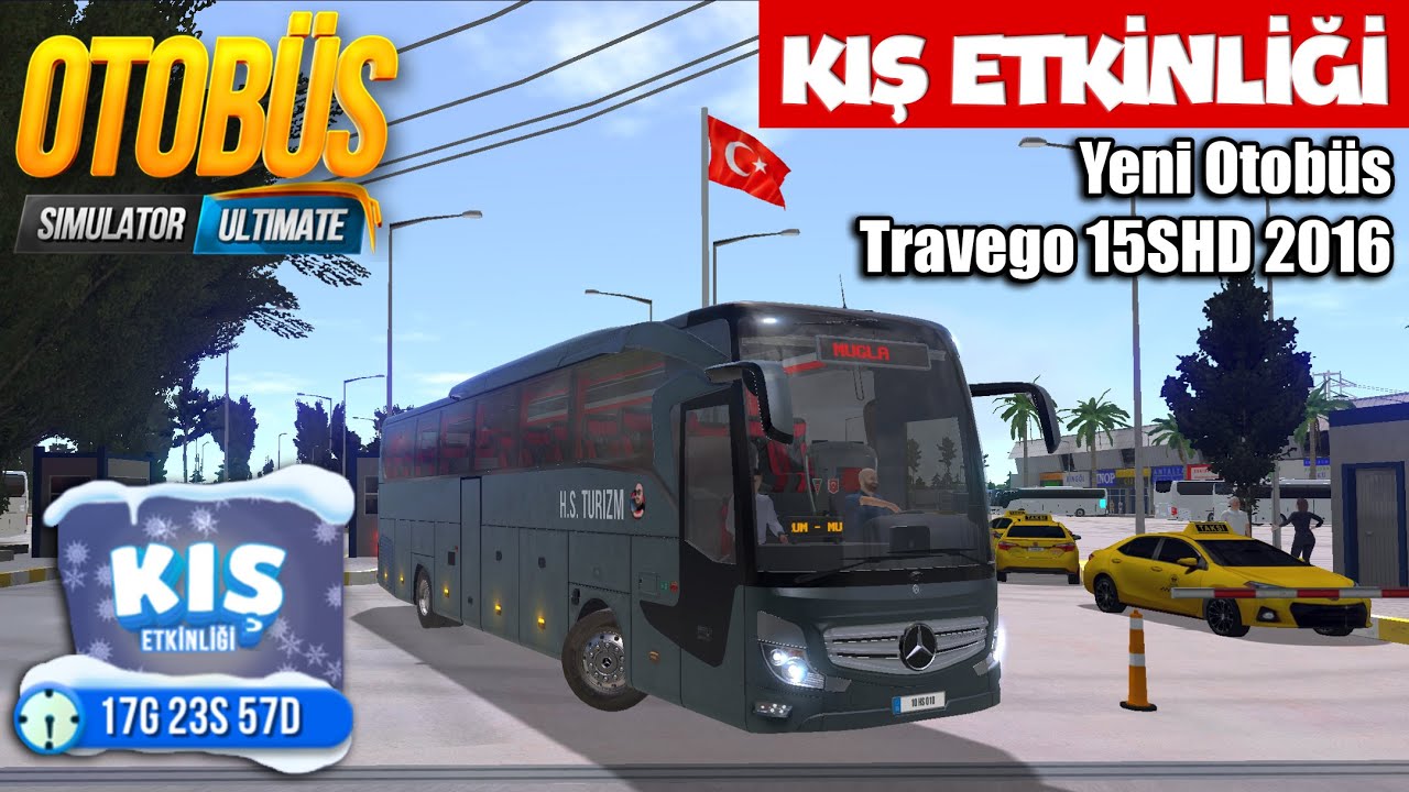 YENİ KIŞ ETKİNLİĞİ // YENİ OTOBÜS TRAVEGO 15SHD 2016 | OTOBÜS SİMULATÖR ULTIMATE !!