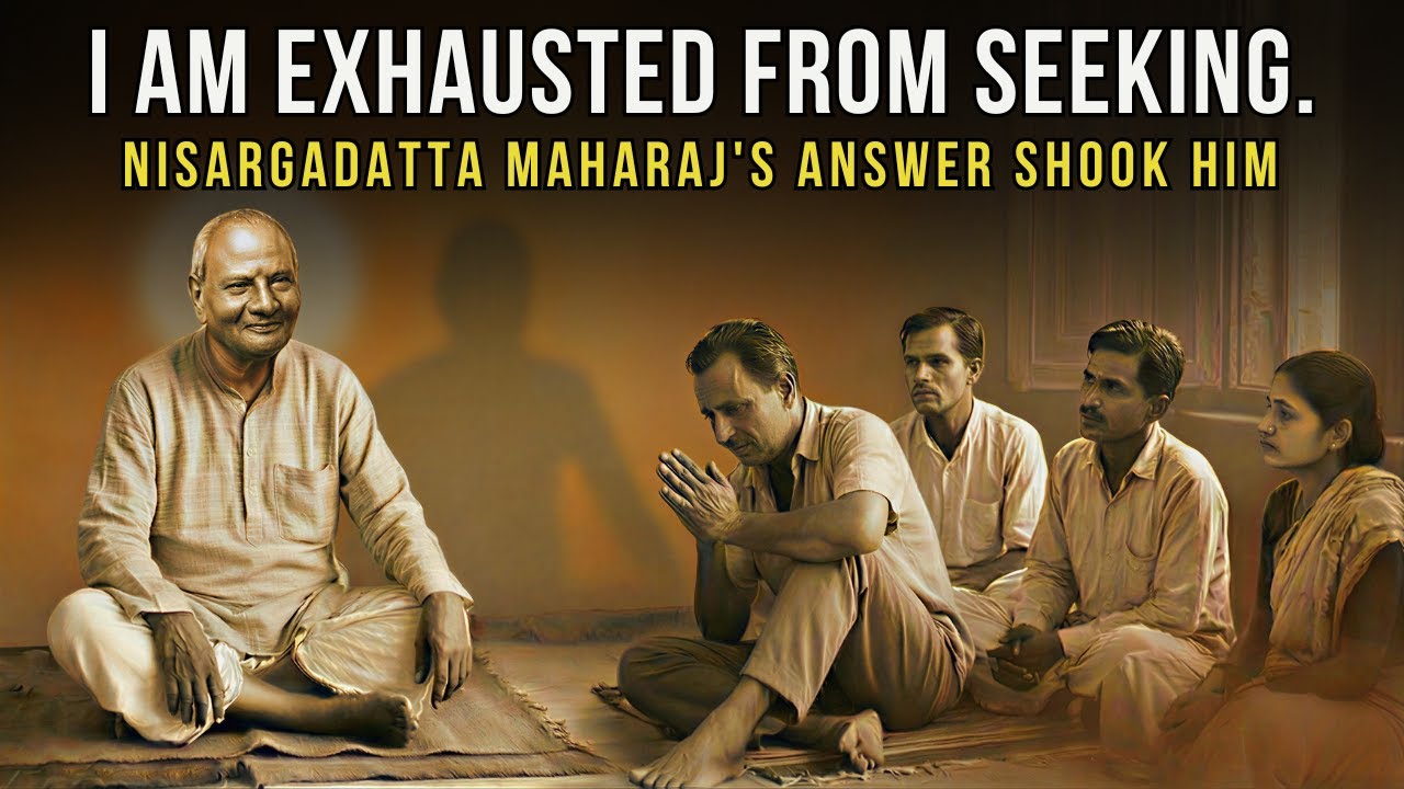I Am Exhausted From Seeking - Nisargadatta Maharaj's Answer Shook Him