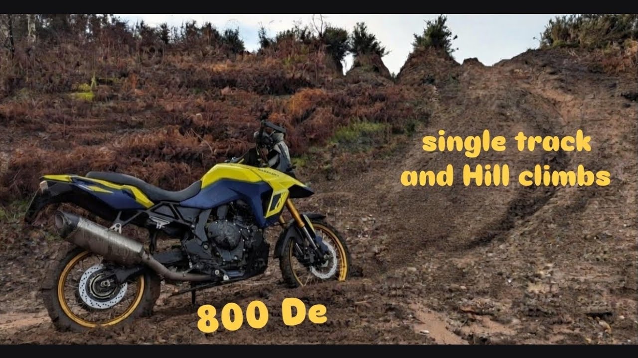 Suzuki V-strom 800de Taking the Big Gyal round the desert