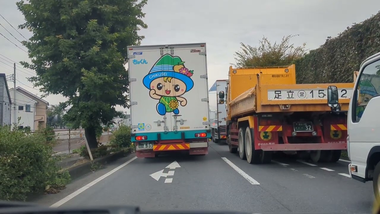Car drive camera Japan 埼玉県さいたま市→三郷市 #automobile #車窓 #車載カメラ #車載動画 