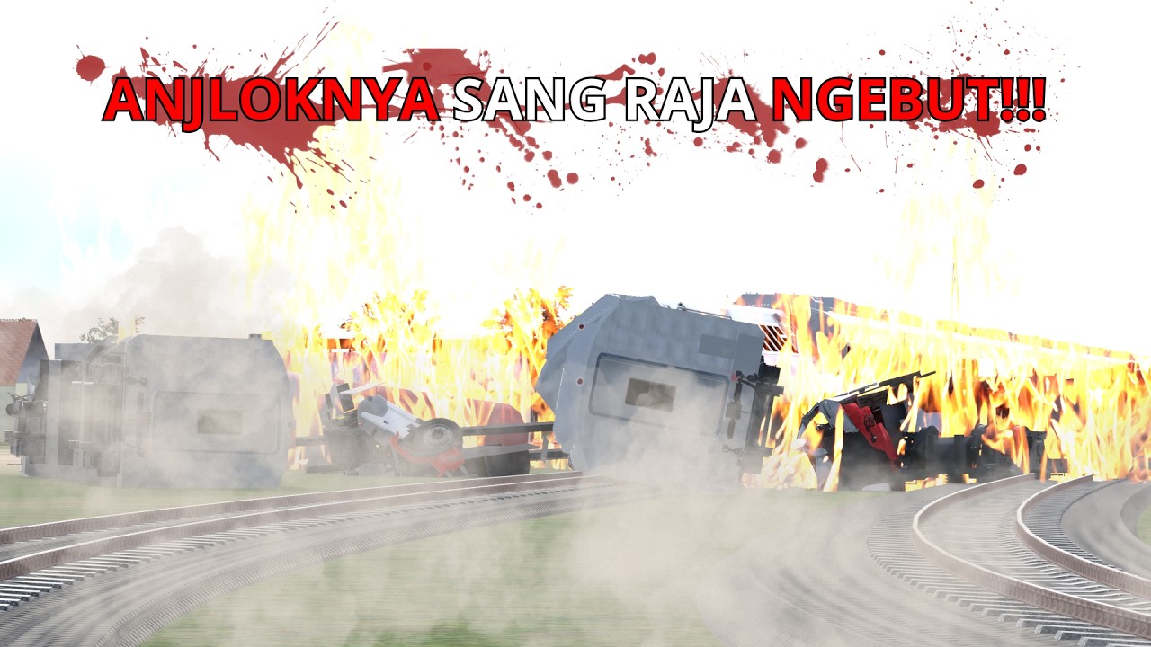TRAGEDI RAJA NGEBUT!!! |KERETAAPI| TRAIN CRASH