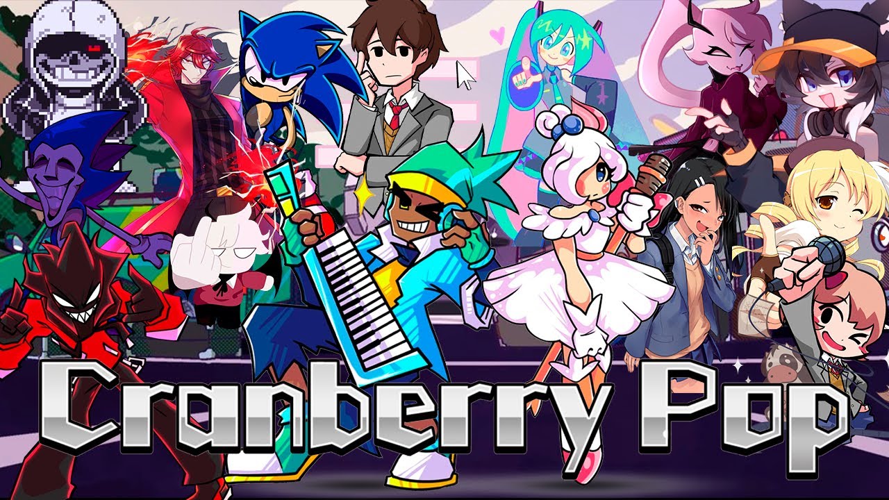 Cranberry Pop but Different Characters Sing It  (FNF Cranberry Pop but Everyone Sings It)