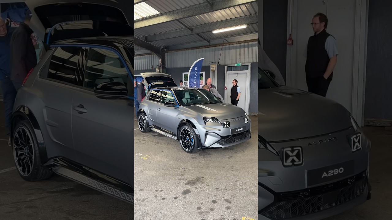 Here&rsquo;s an exclusive look at the new Alpine A290! 🇫🇷 #Alpine #A290