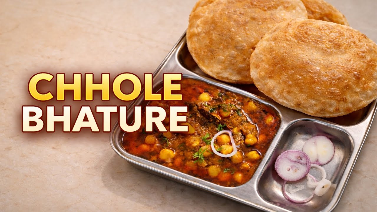 जास्त मसाले न वापरता एकदम  झटपट तयार होणारी छोले भटूरे  #cholebhaturae  #recipe #mejwaniandmee  