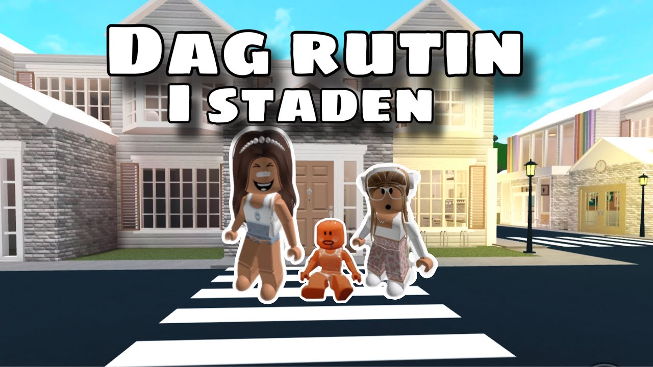 Dag Rutin I Staden *LIVE OCH SAGA BRÅKAR?!*😳 || Its_Nahla Gaming || Roblox Bloxburg På Svenska