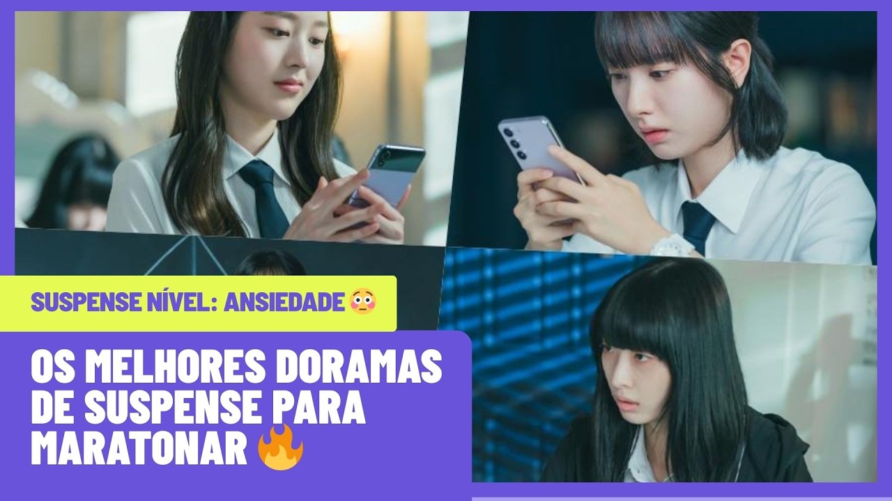 Papo de Dorama #:58 indicações de k-dramas de suspense e mistério