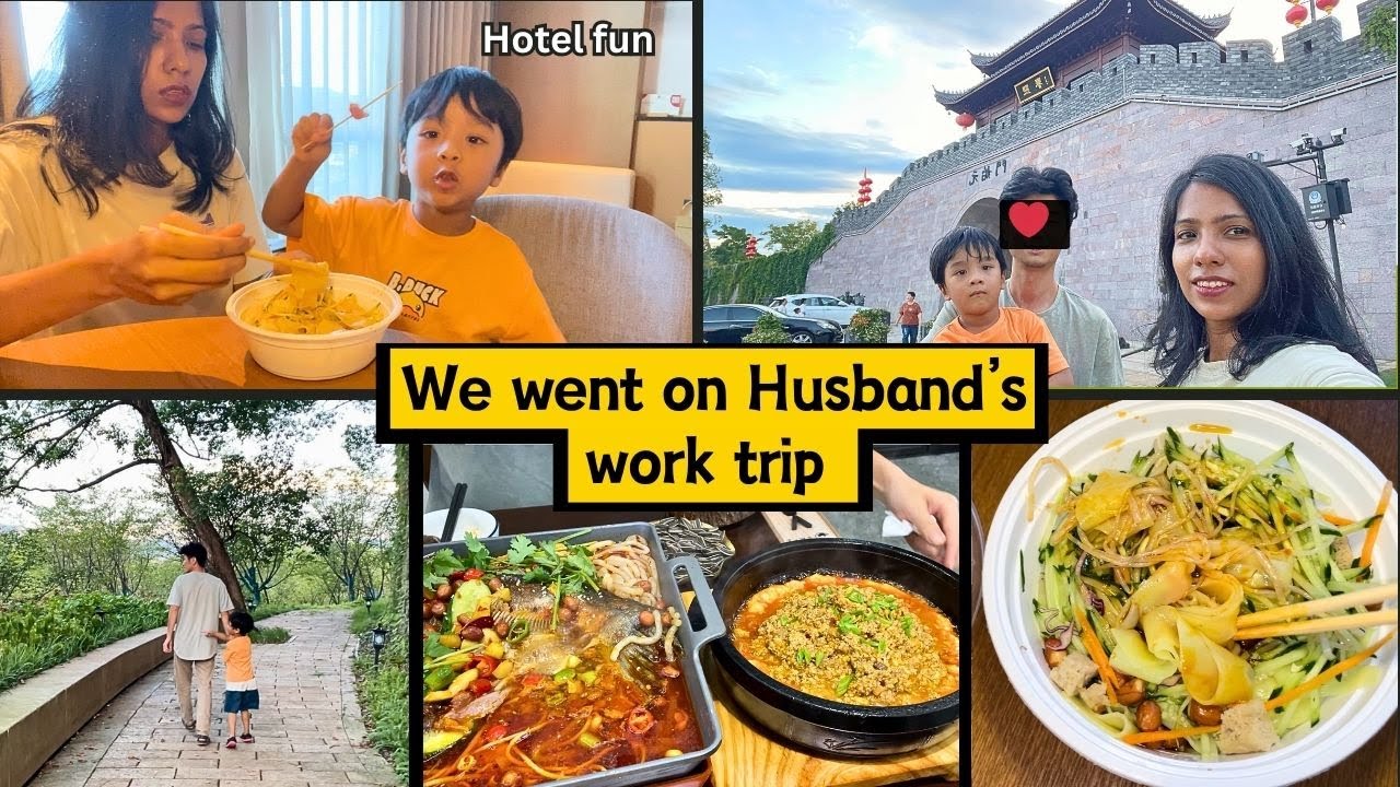 Husband took us to Hangzhou on office trip I Liangpi noodles, fish hotpot and mountains