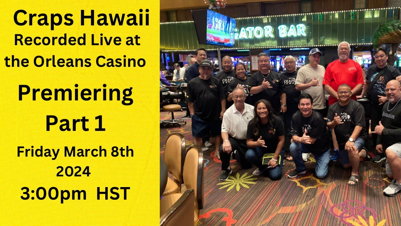 Craps Hawaii — Recorded Live at the Orleans Casino Hotel and Casino Las Vegas