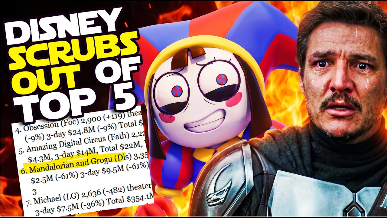 Mando and Grogu DROPS OUT of Top 5?! Disney Star Wars is DEAD!