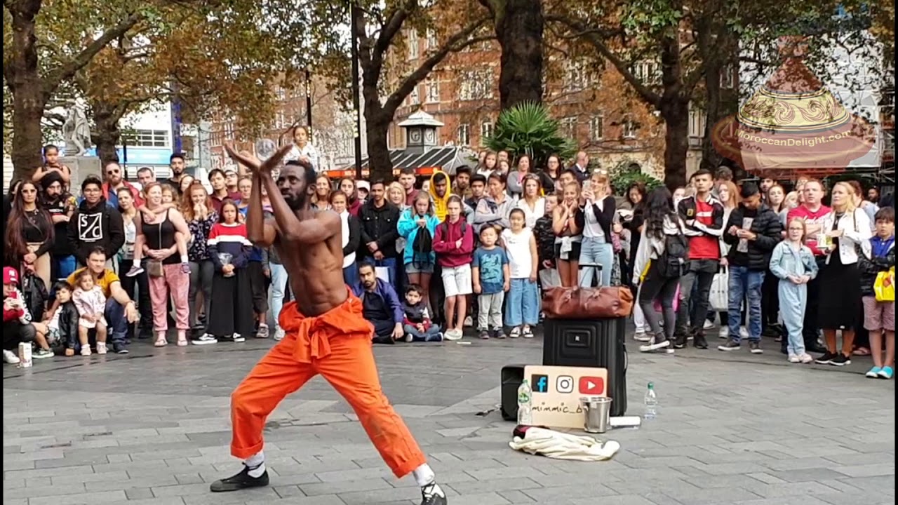 Glass Orb street performer | street entertainer | Leicester square London
