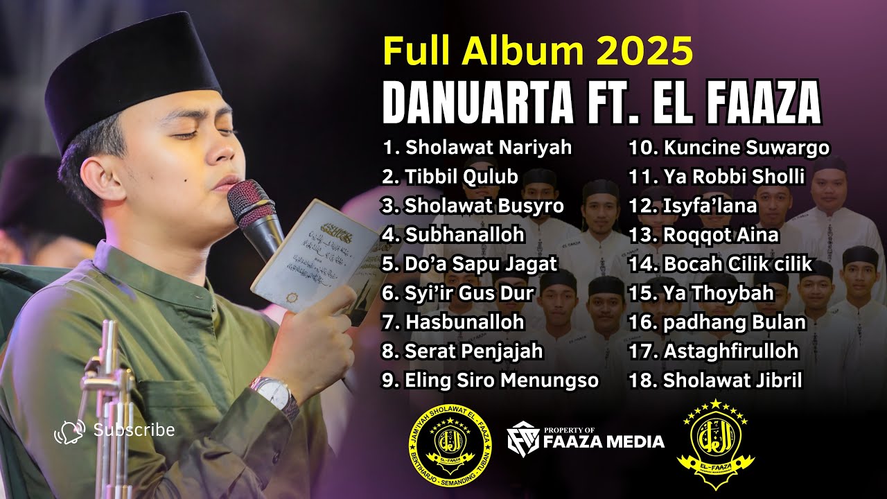 FULL ALBUM SHOLAWAT TERBARU MAJELIS ELFAAZA HADRAH TUBAN FEAT DANUARTA ST (Full Variasi Koplo Viral)