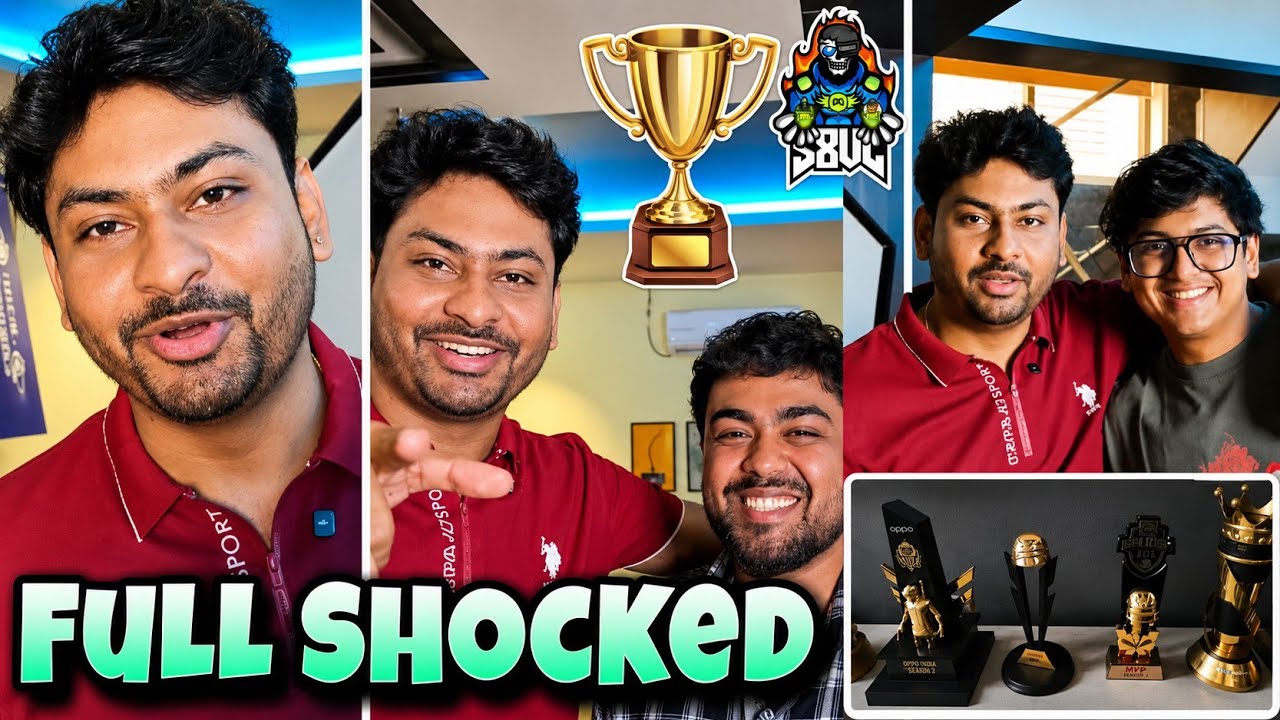 Dynamo & GodL Shocked by S8ul Bootcamp & Trophy Collection 🏆 Ft.Mortal Mamba GodLxS8uL 