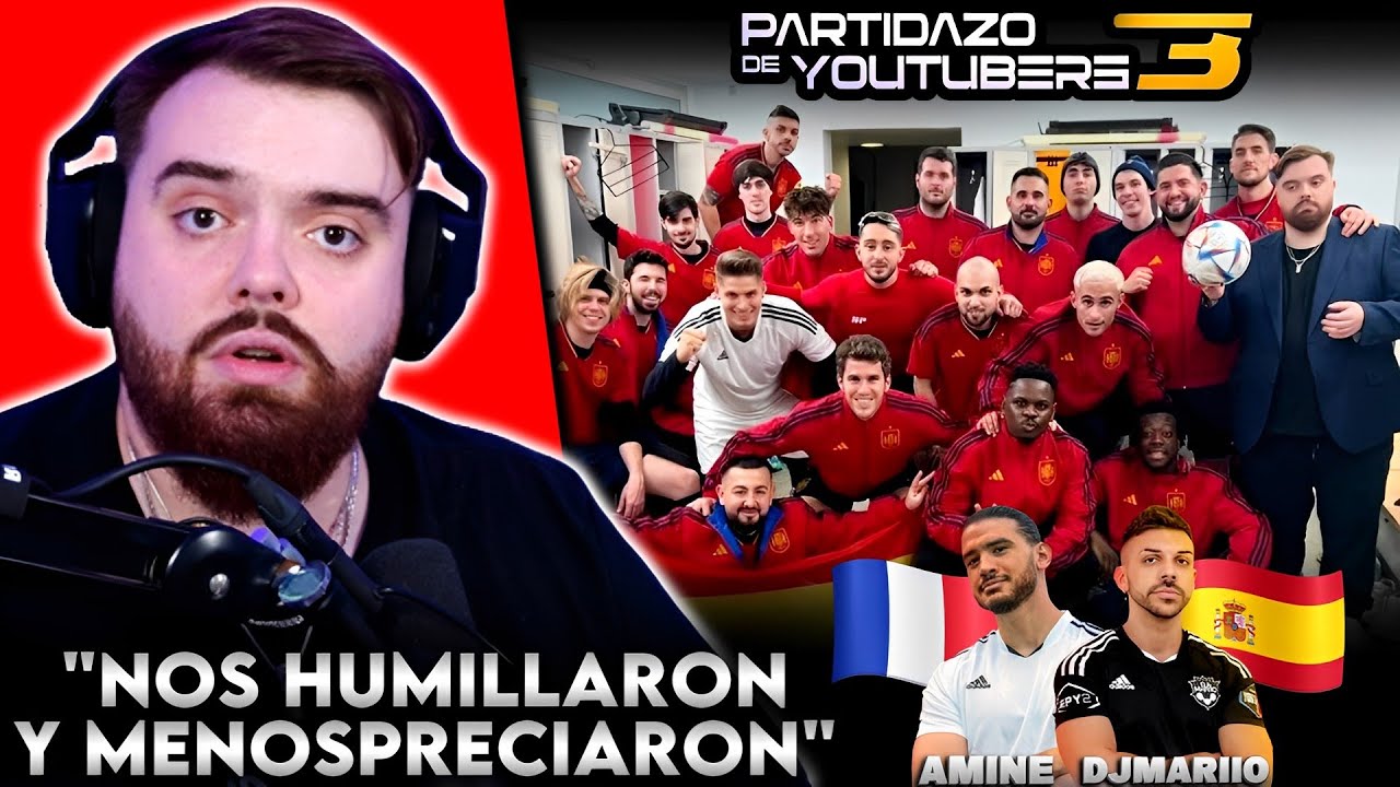 Ibai Cuenta su Experiencia y Opina Sobre el Partidazo de Youtubers 3 / Francia VS España