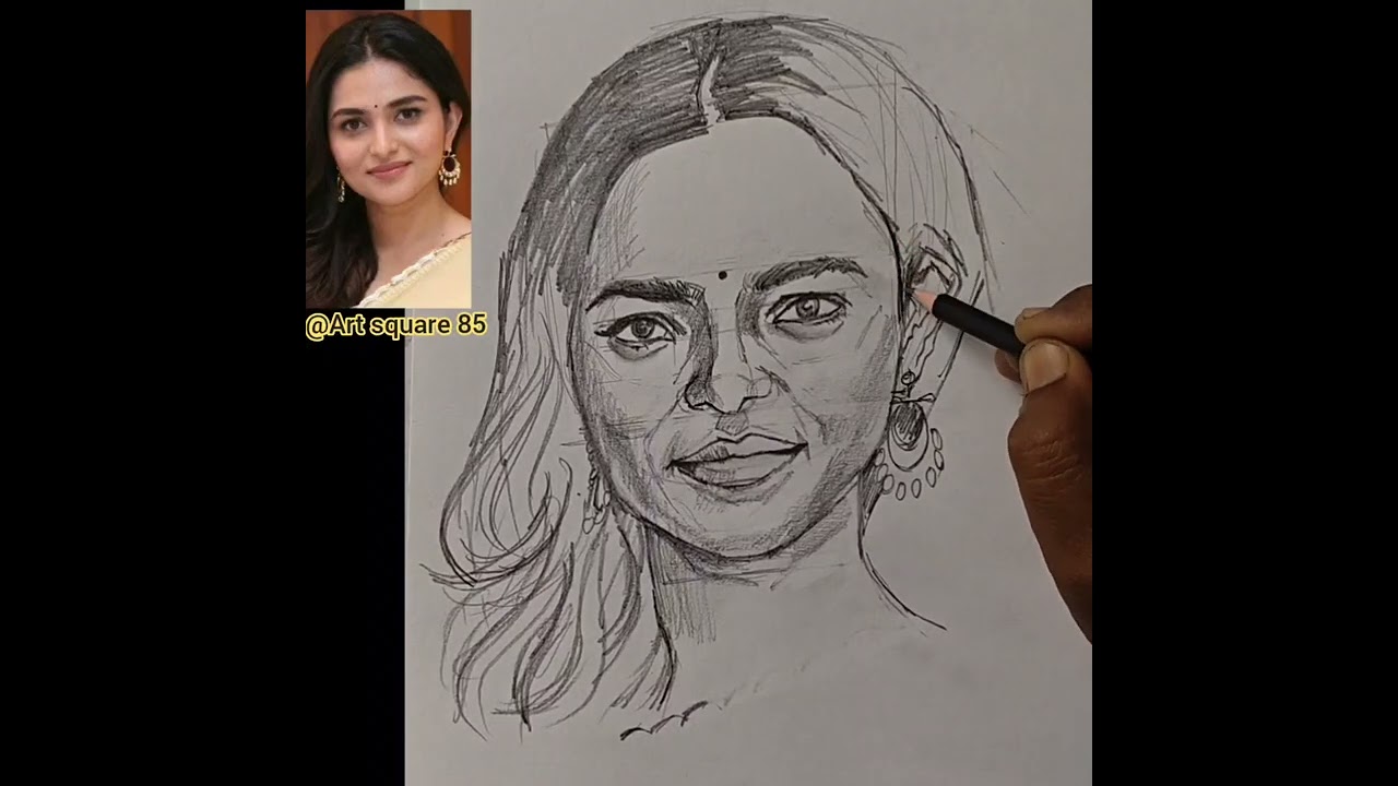 Portrait Drawing tutorial with the Andrew Loomis method