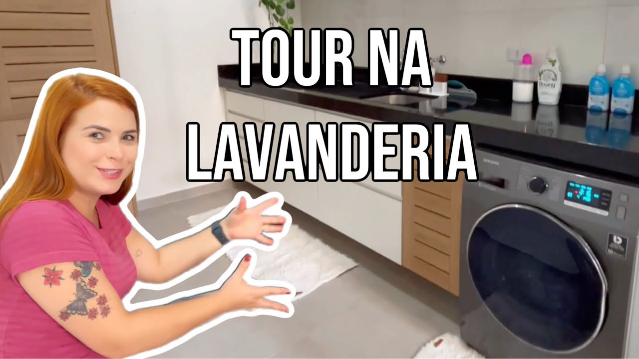 Tour na lavanderia, fizemos nossos planejados