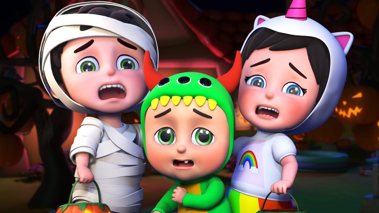 Halloween Town | Ghost In The Town | Halloween Party | Nursery Rhymes For Kids | Playwith Bobo