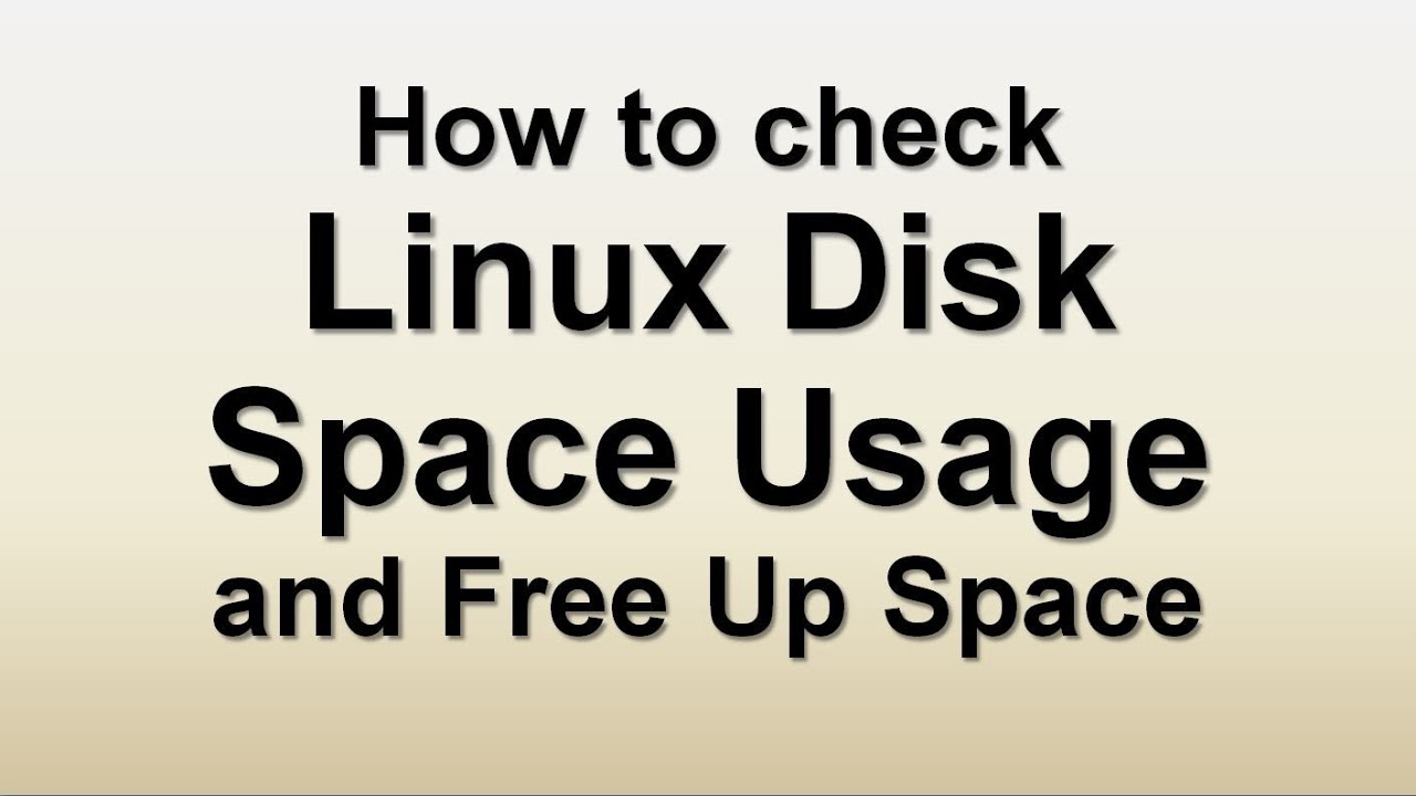 How to Check Linux Disk Space | Linux DF and DU Commands | How to Clear Space | Linux Tutorials