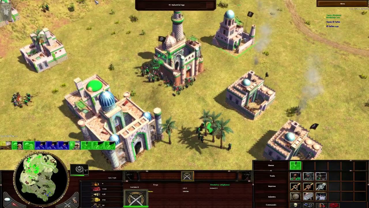 Afghanistan vs Perukistan on Zagros / Age of Empires 3 Wars of Liberty Middle East Update