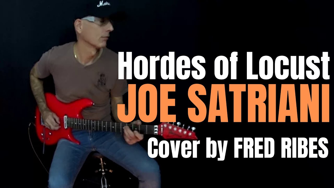 JOE SATRIANI  Hordes of Locust  cover by Fred RIBES  Ibanez JS 2480