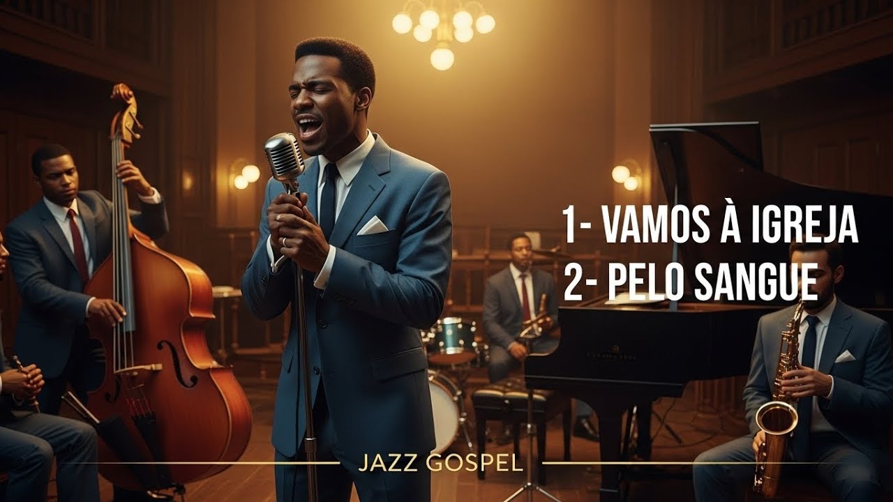 Vamos à Igreja & Pelo Sangue (Harpa & Cantor Cristão): Jazz Gospel.