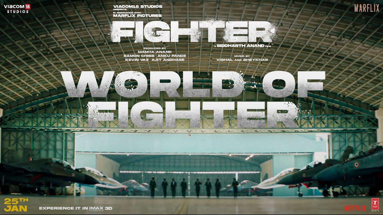 World Of Fighter | Behind The Scenes | Fighter | Film By Siddharth Anand | In Cinemas On 25th Jan