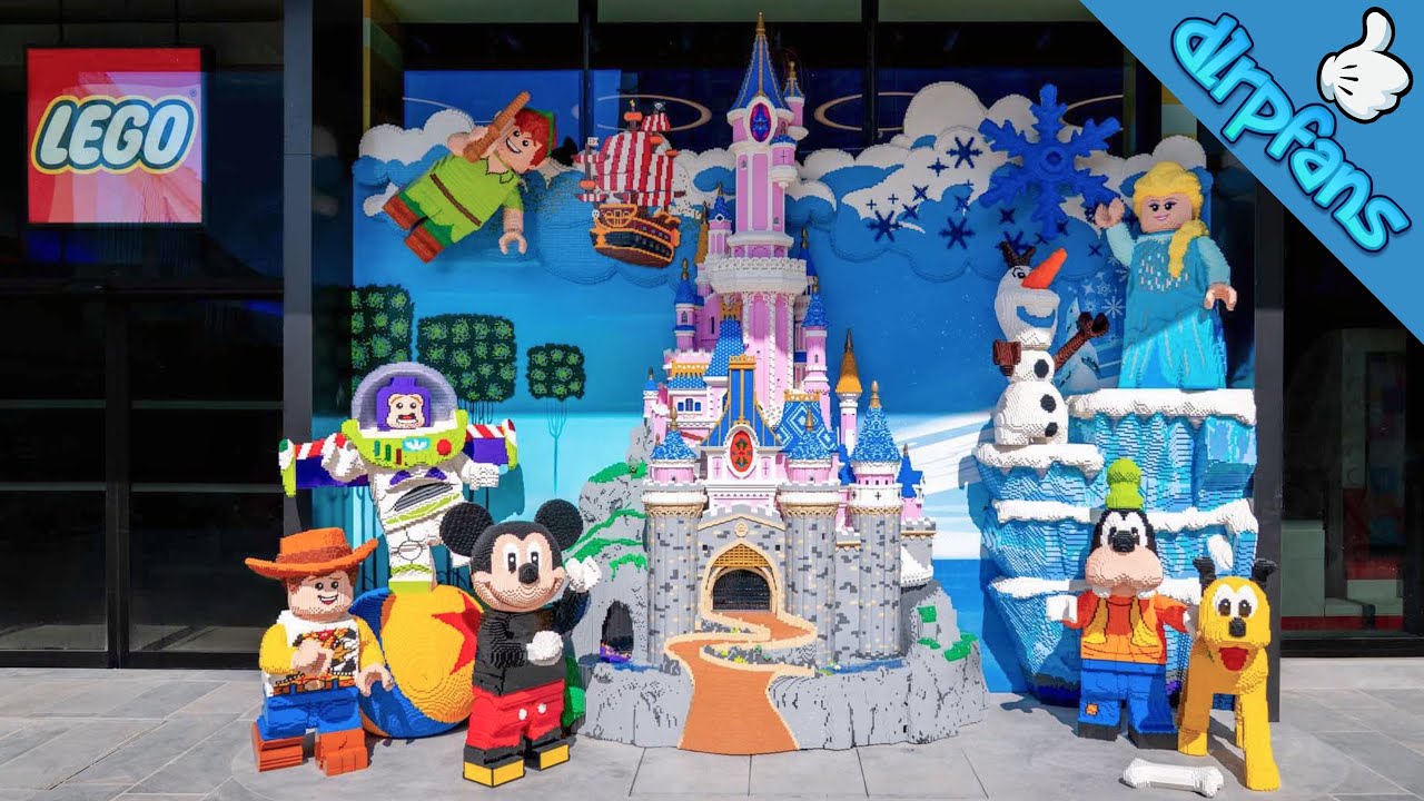 New Lego Store Disney Village at Disneyland Paris