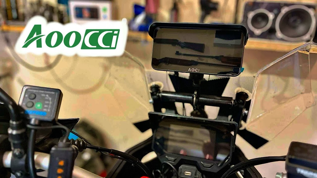 🏍EZ a motoros kijelző MINDENT visz! Aoocci C6 Pro teszt! 🙋🎥