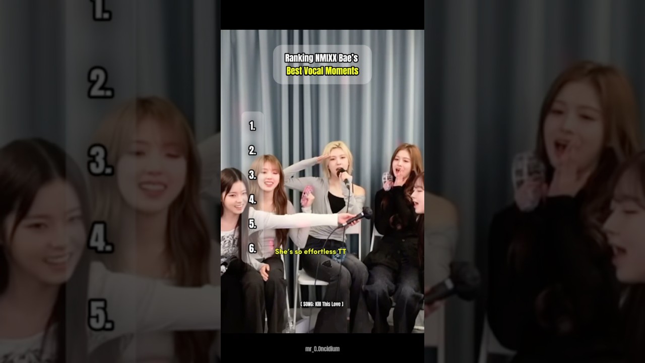 Ranking NMIXX Bae’s Best Vocal Moments