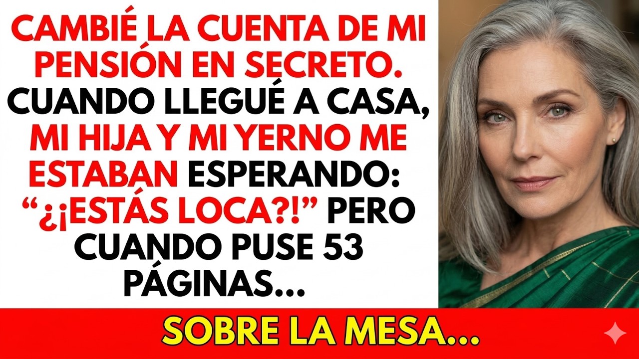 Vaciaron Mi Pensión por 3 Años Creyendo Que No Me Daría Cuenta Mi Venganza Los Dejó en la Calle 😱