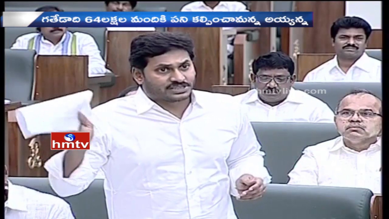 ఒకరోజు సవ్యంగా జరిగిన ఏపీ అసెంబ్లీ | YS Jagan Walkout From AP Assembly | Highlights | HMTV