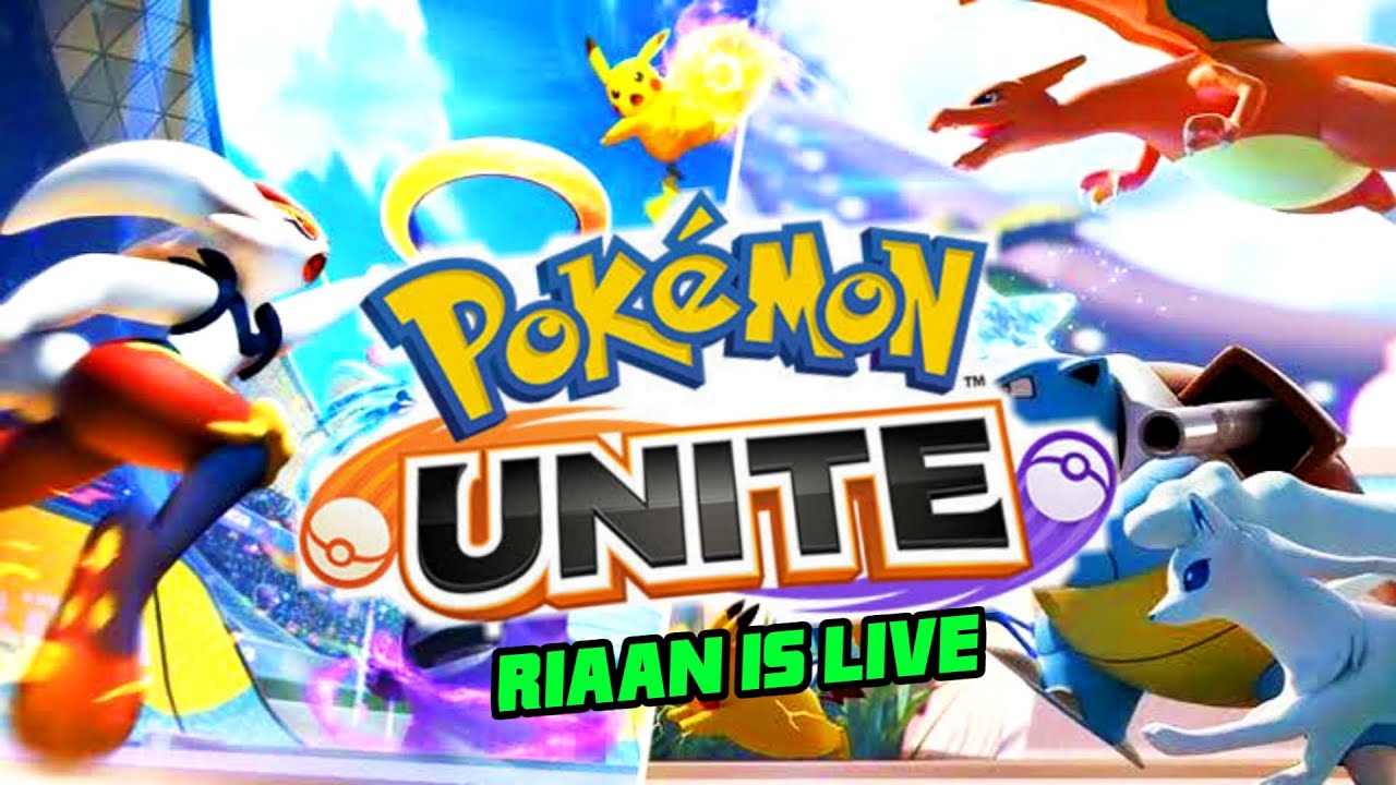 Lets Play Pokemon Unite  Live 🔥 Pokemon Unite Live Stream  Gameplay  🔥 Riaan Gaming