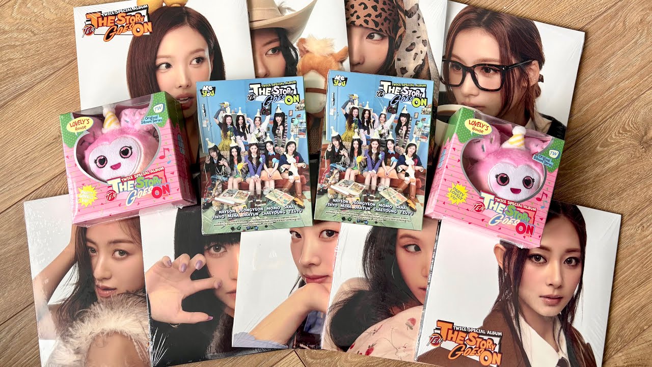 Unboxing - Twice The Story Goes On (Cast, Episode, & Party Lovely Versions)