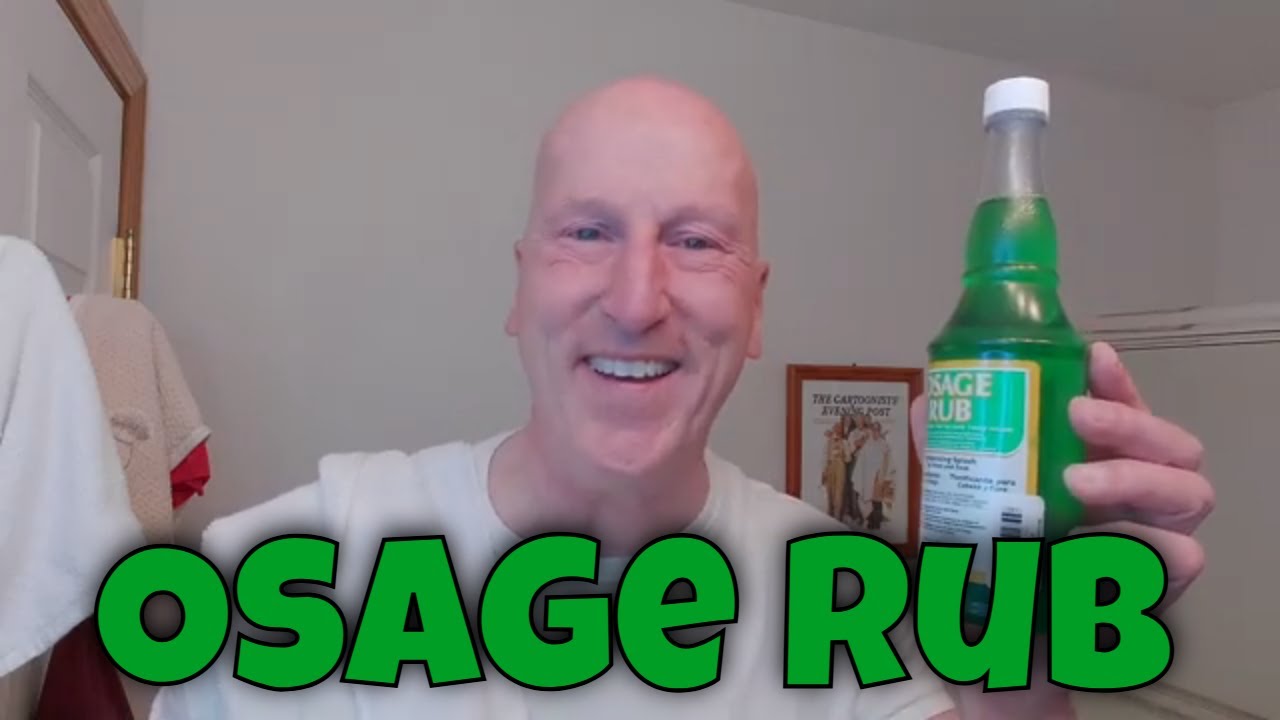 Osage Rub.  Give Your Morning Shave a Menthol and Eucalyptus Kick!