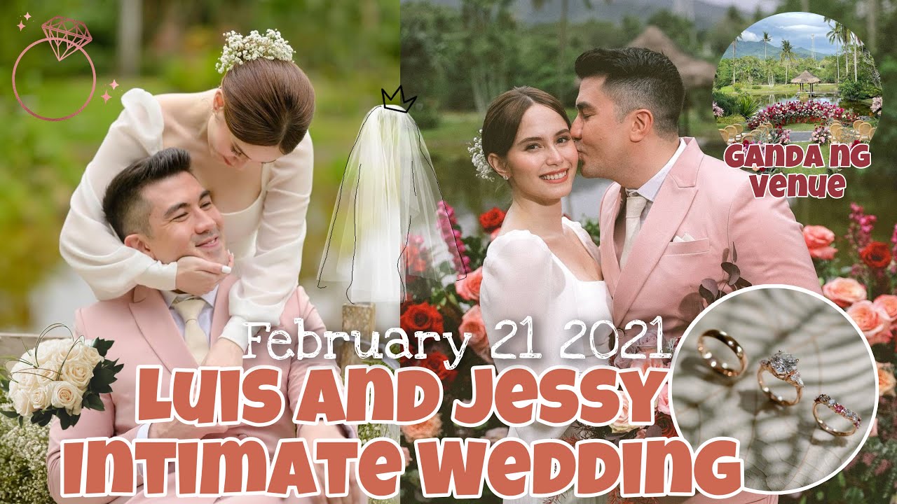 Full Wedding Vows nina Jessy Mendiola at Luis Manzano ❤️ Their Intimate Wedding February 21 2021