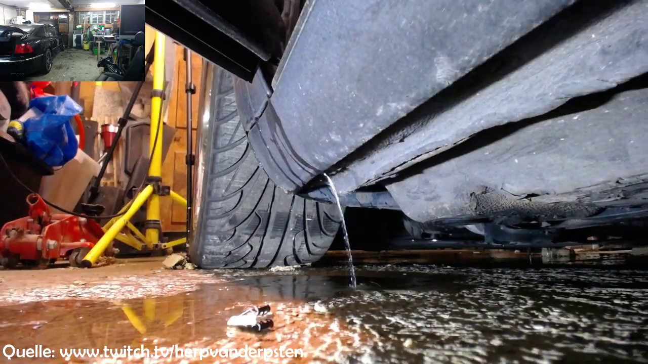 Wasserkasten im Phaeton D3 W12